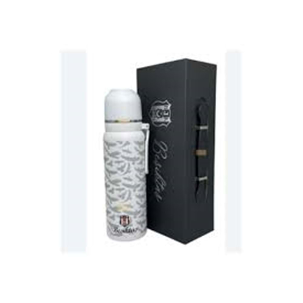 Beşiktaş Lisanslı Çelik Termos 650 ml