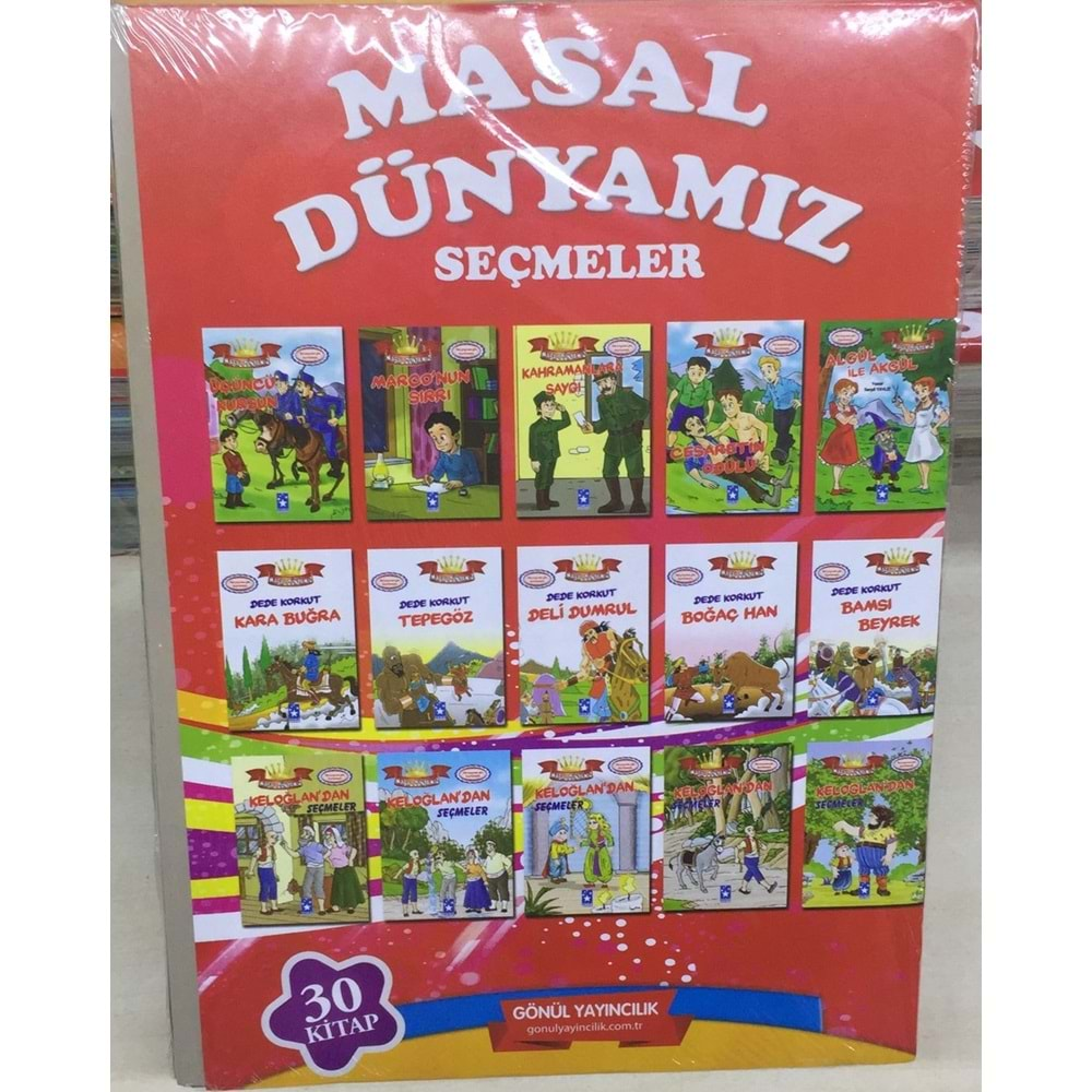 Masal Dünyamız Seçmeler 30 Kitap