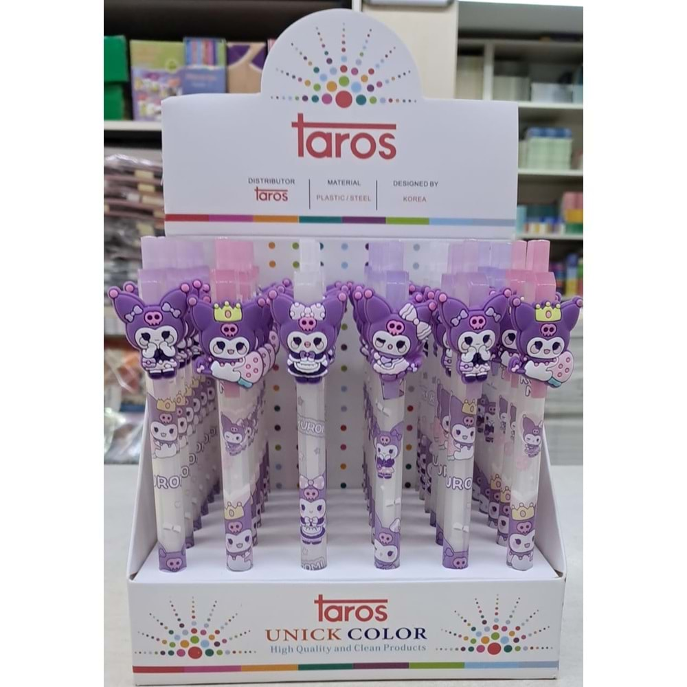 Taros 7612 Unic Color Mor Tavşan Versatil Kalem 36 Lı