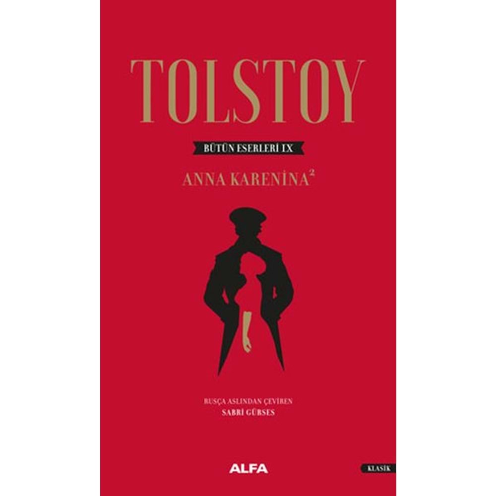 Tolstoy Bütün Eserleri 9 Anna Karenina 2 Ciltli