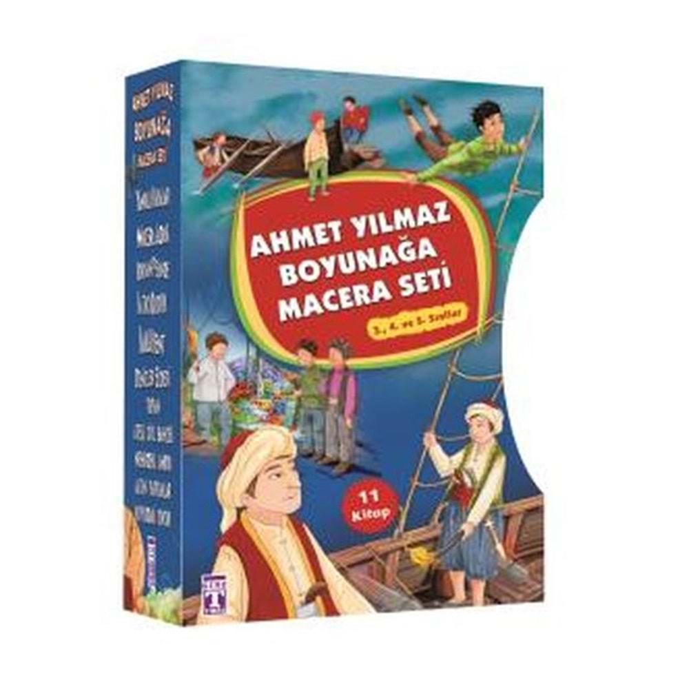 Ahmet Yılmaz Boyunağa Macera Seti (11 Kitap Takım)