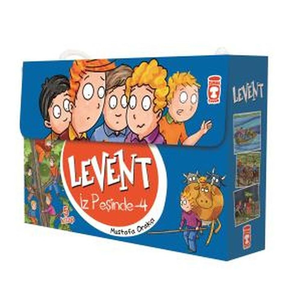 Levent İz Peşinde 4 Set (5 Kitap)