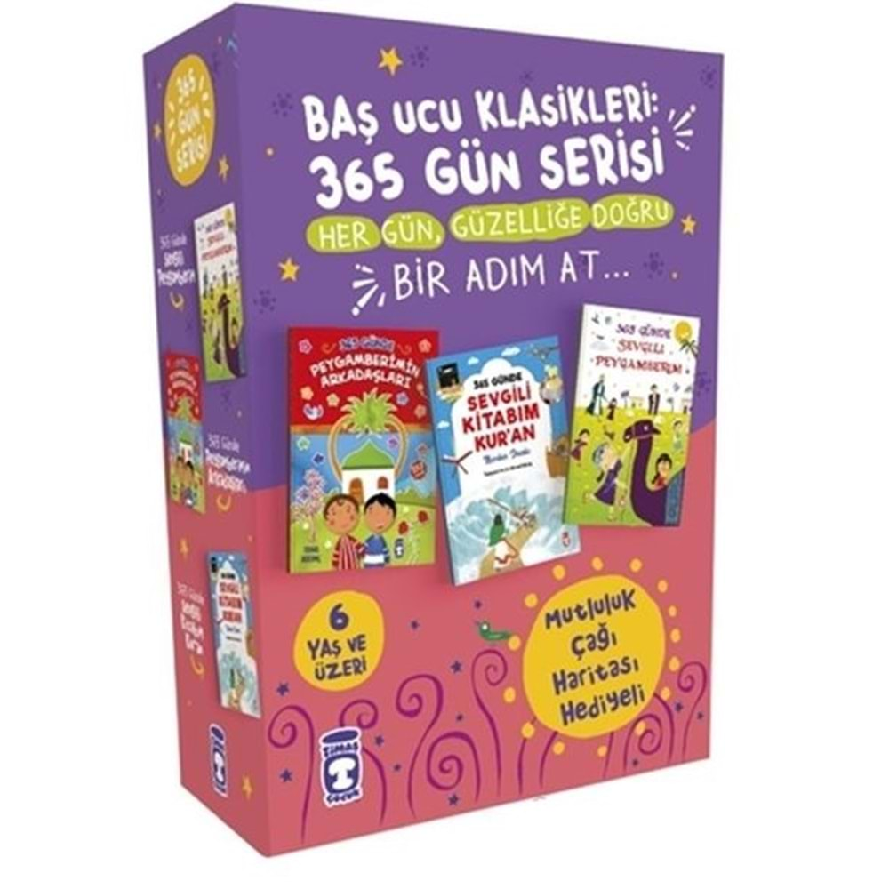 Baş Ucu Klasikleri: 365 Gün Serisi Seti (3 Kitap Takım)