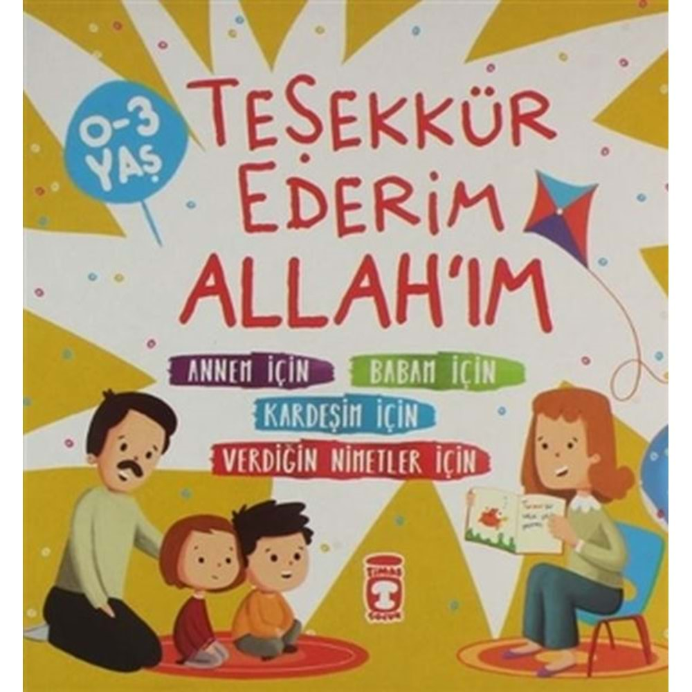 Teşekkür Ederim Allah'ım (4 Kitap Takım)