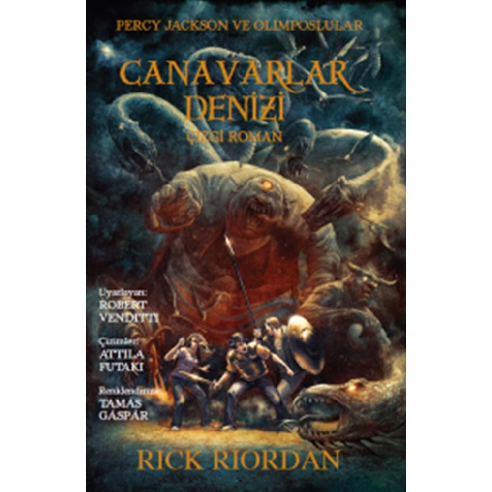 Canavarlar Denizi Percy Jackson ve Olimposlular Çizgi Roman 2. Kitap