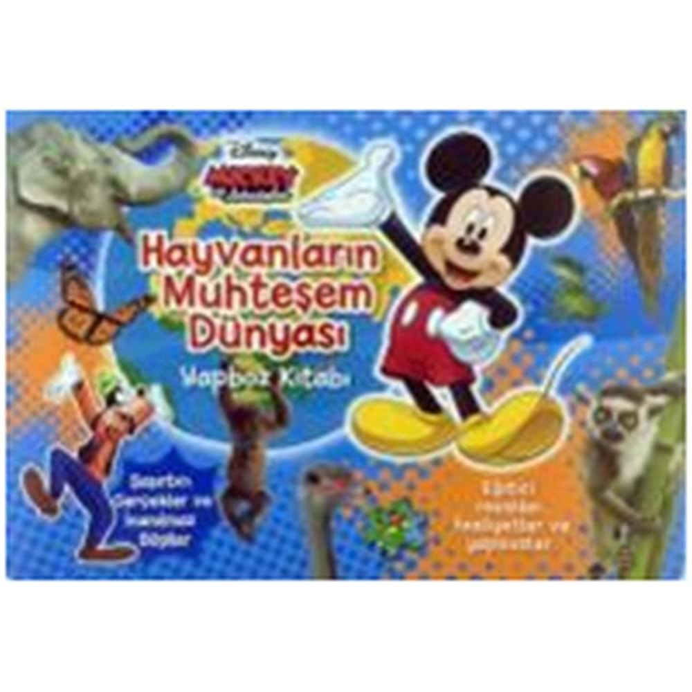 Hayvanların Muhteşem Dünyası Yapboz Kitabı