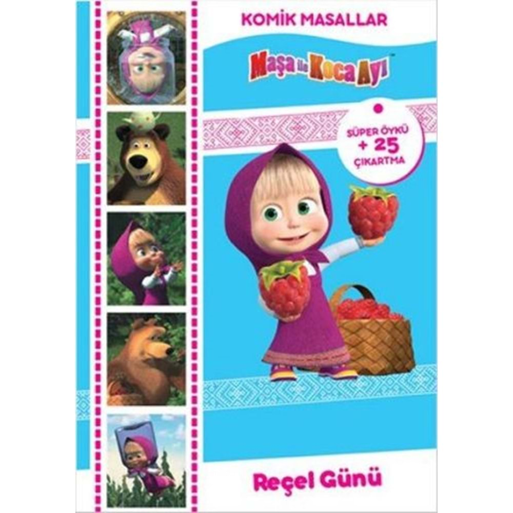 Maşa İle Koca Ayı Komik Masallar Reçel Günü