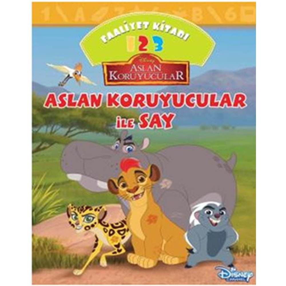 Disney Aslan Koruyucular İle Say Faaliyet Kitabı