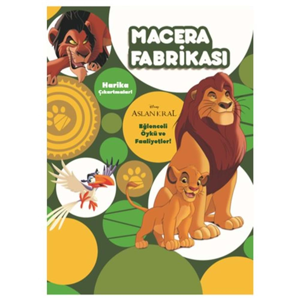 Disney Aslan Kral Macera Fabrikası