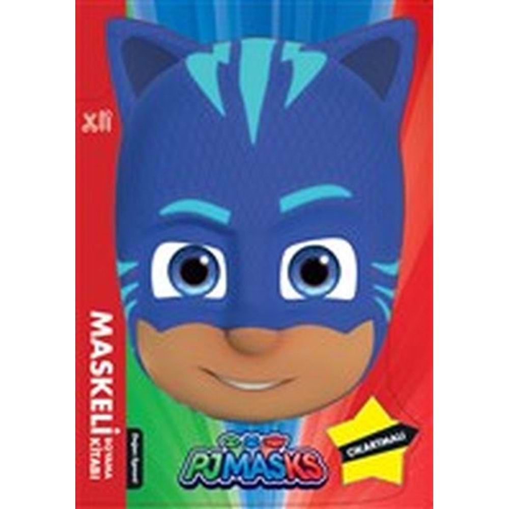 Pjmasks Maskeli Boyama Kitabı