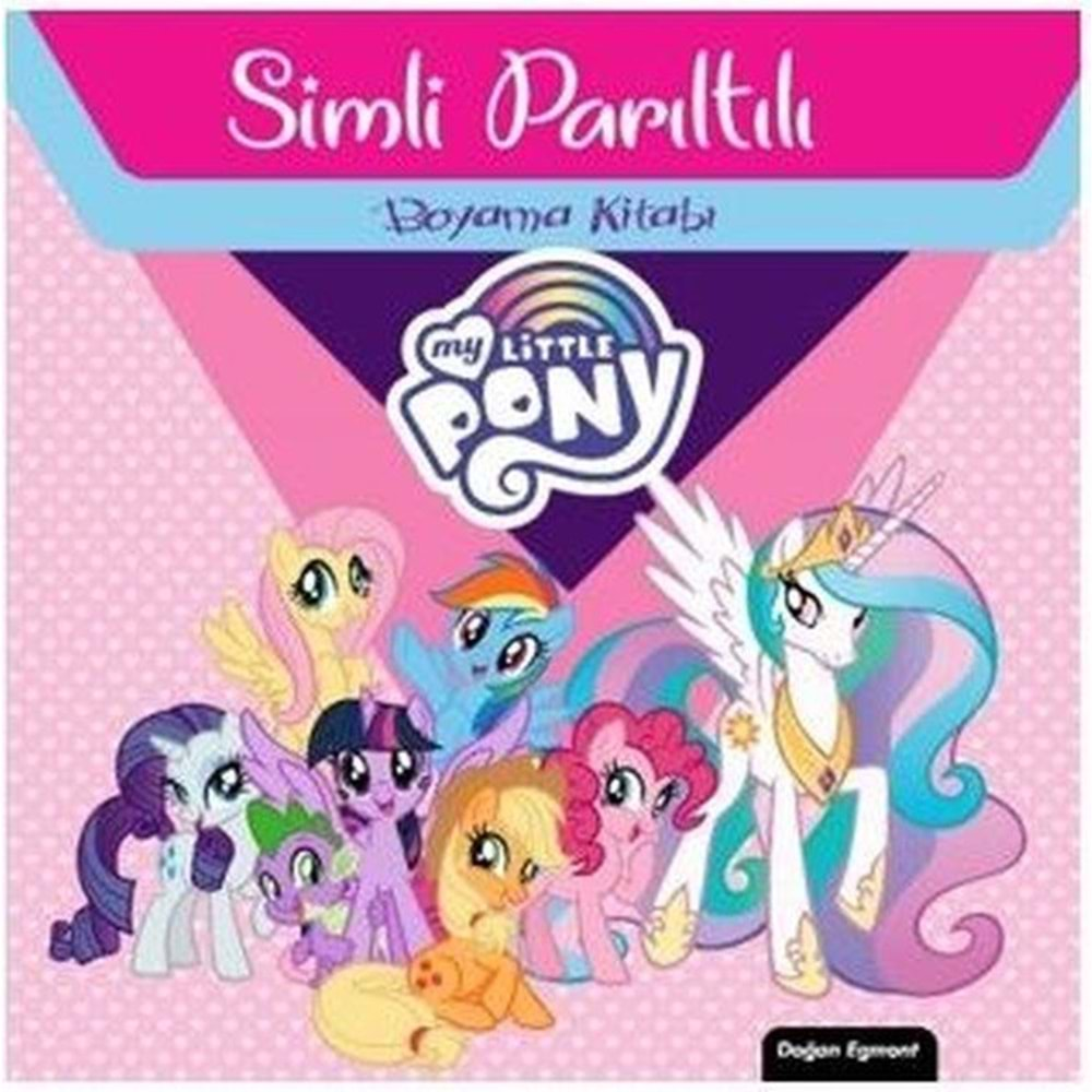 My Little Pony Simli Parıltılı Boyama Kitabı