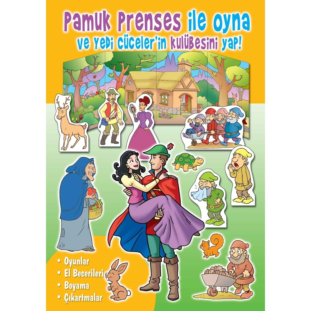 Pamuk Prenses ile Oyna ve Yedi Cüceler’in Kulübesini Yap!