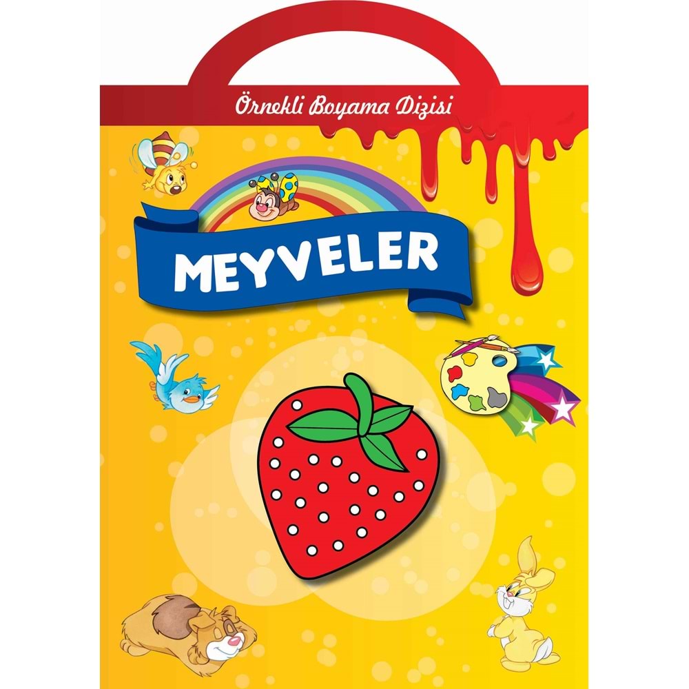 Meyveler - Örnekli Boyama
