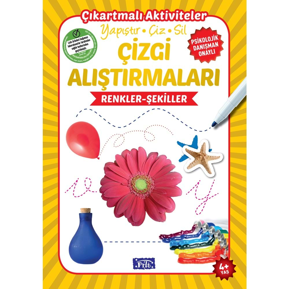 Çizgi Alıştırmaları - Renkler Şekiller