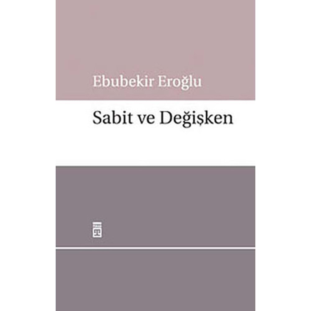 Sabit ve Değişken