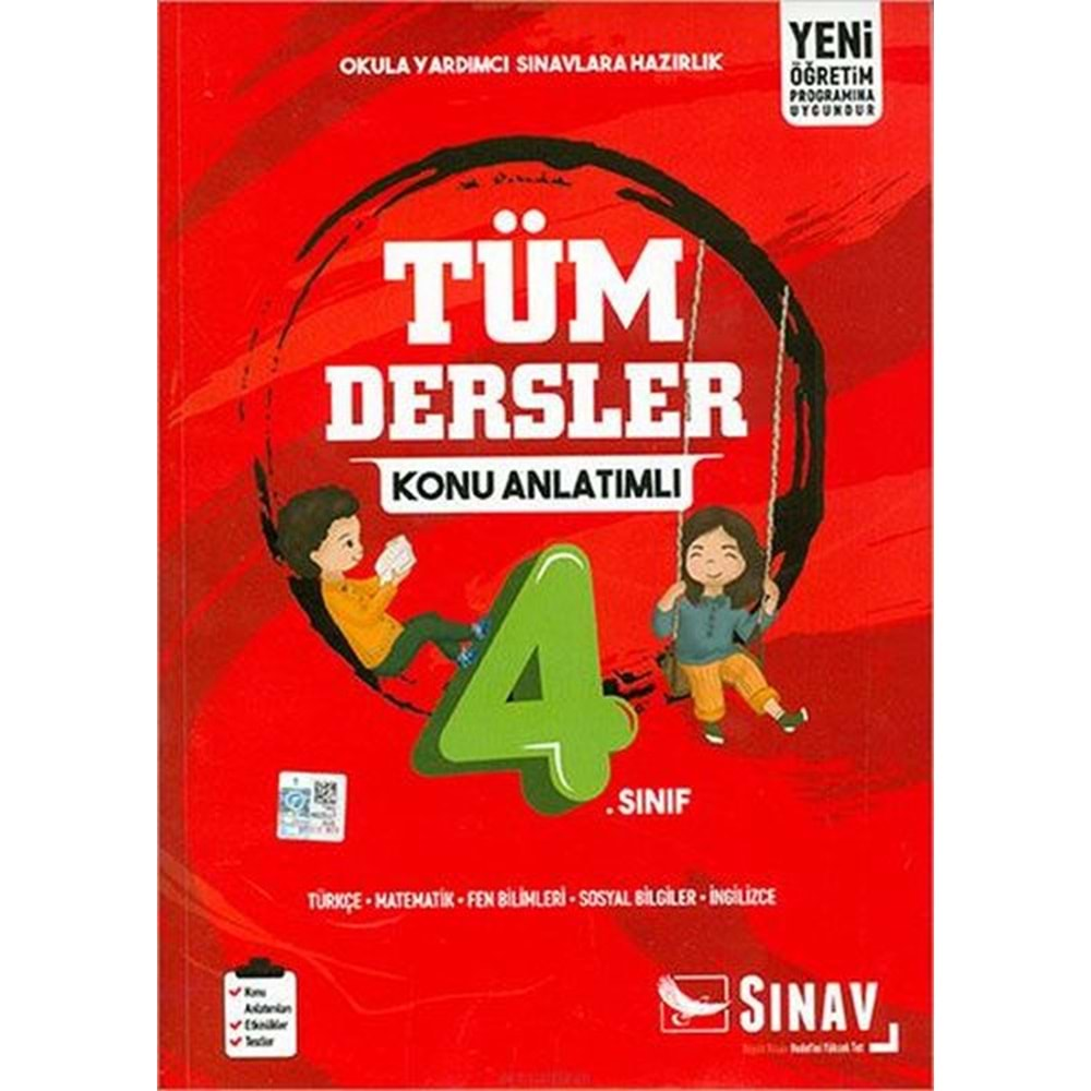 Sınav Yayınları 4.Sınıf-Tüm Dersler Konu Anlatımlı