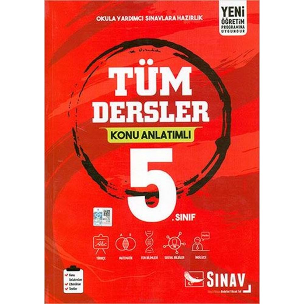 Sınav Yayınları 5.Sınıf-Tüm Dersler Konu Anlatımlı