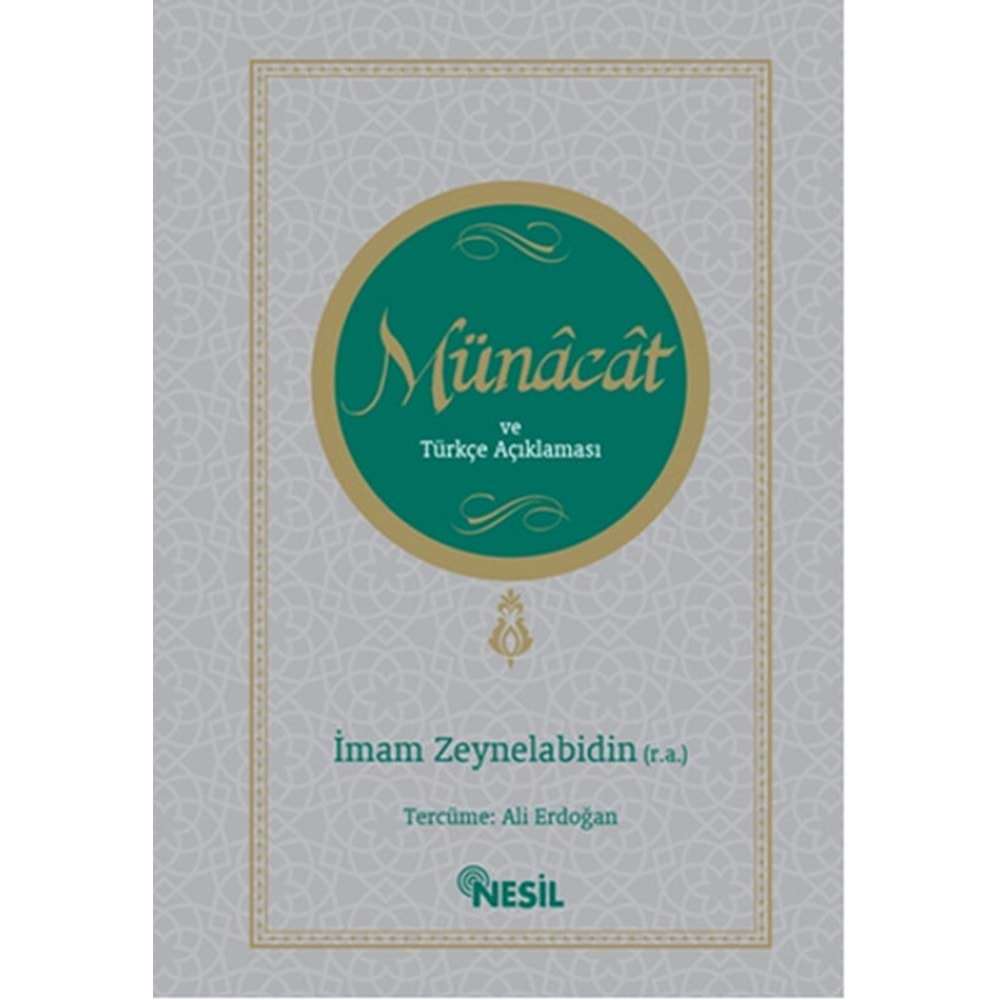 Münacat Ve Türkçe Açıklaması