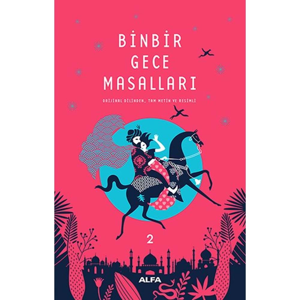 Binbirgece Masalları 2 Tam Metin Resimli Ciltli