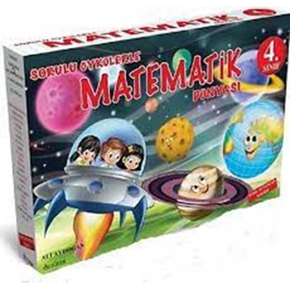 Sorulu Öykülerle Matematik Dünyası-4 10 Kitap