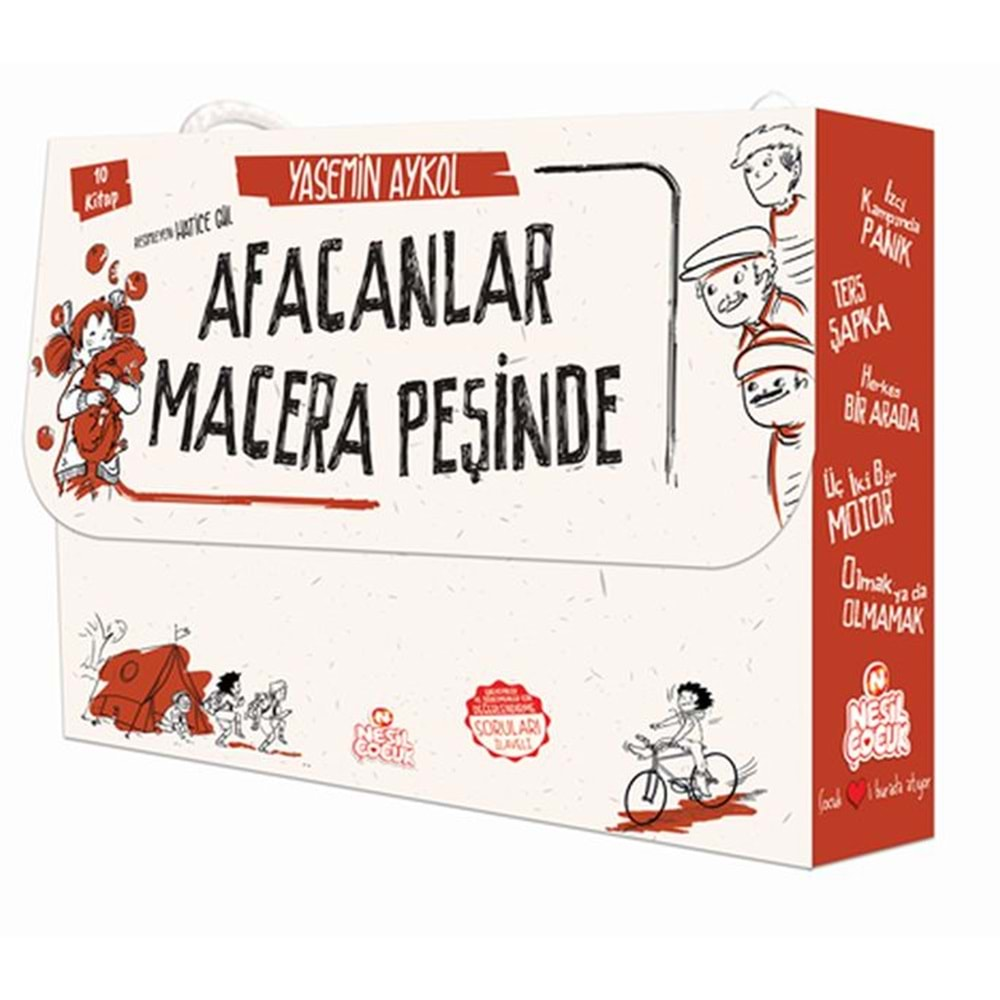 Afacanlar Macera Peşinde (10 Kitap+Sk) /Nesilçocuk