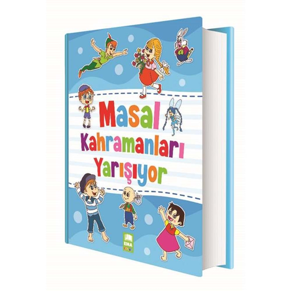 Masal Kahramanları Yarışıyor-Ciltli/Emaçocuk