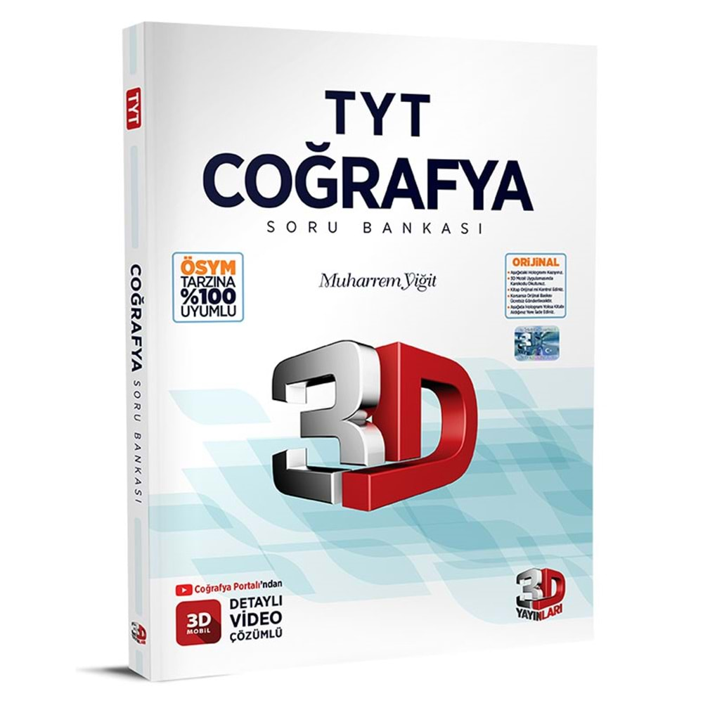 2023 TYT 3D Coğrafya Soru Bankası