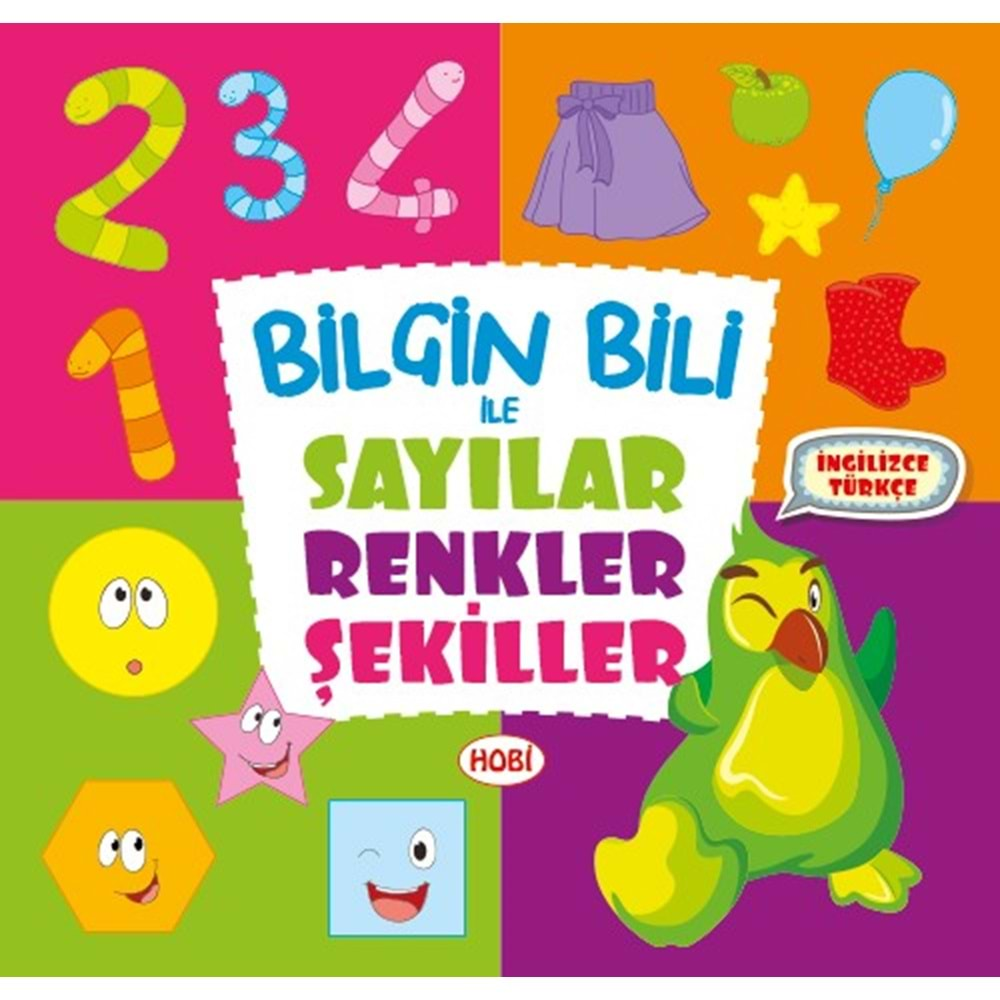 Bilgin Bili İle Sayılar,Renkler,Şekiller/Emaçocuk