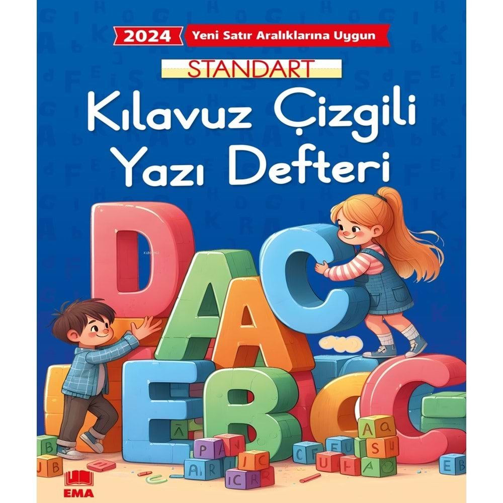 Kılavuz Çizgili Yazı Defteri-A4/Emaçocuk