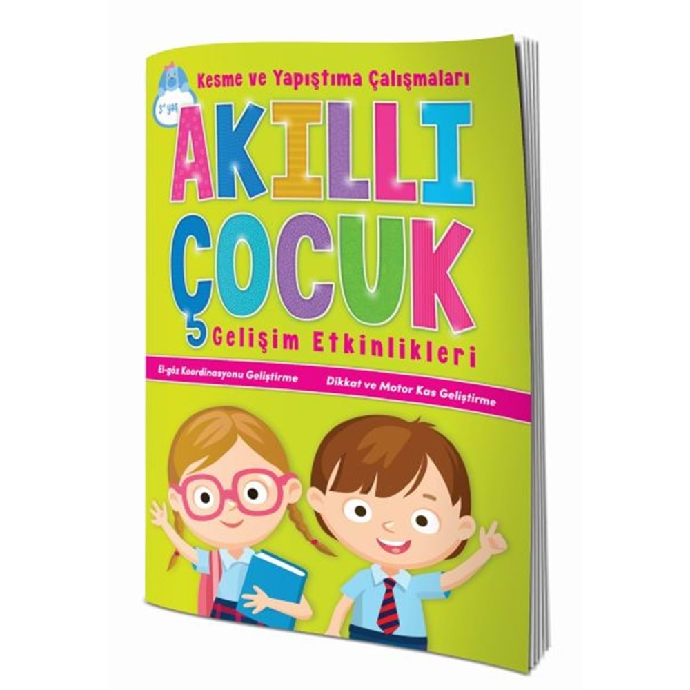 Akıllı Çocuk Gelişim Etkinlikleri Kesme ve Yapıştırma Çalışmaları