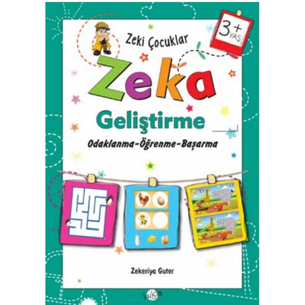 Zeki Çocuklar - Zeka Geliştirme 3+Yaş