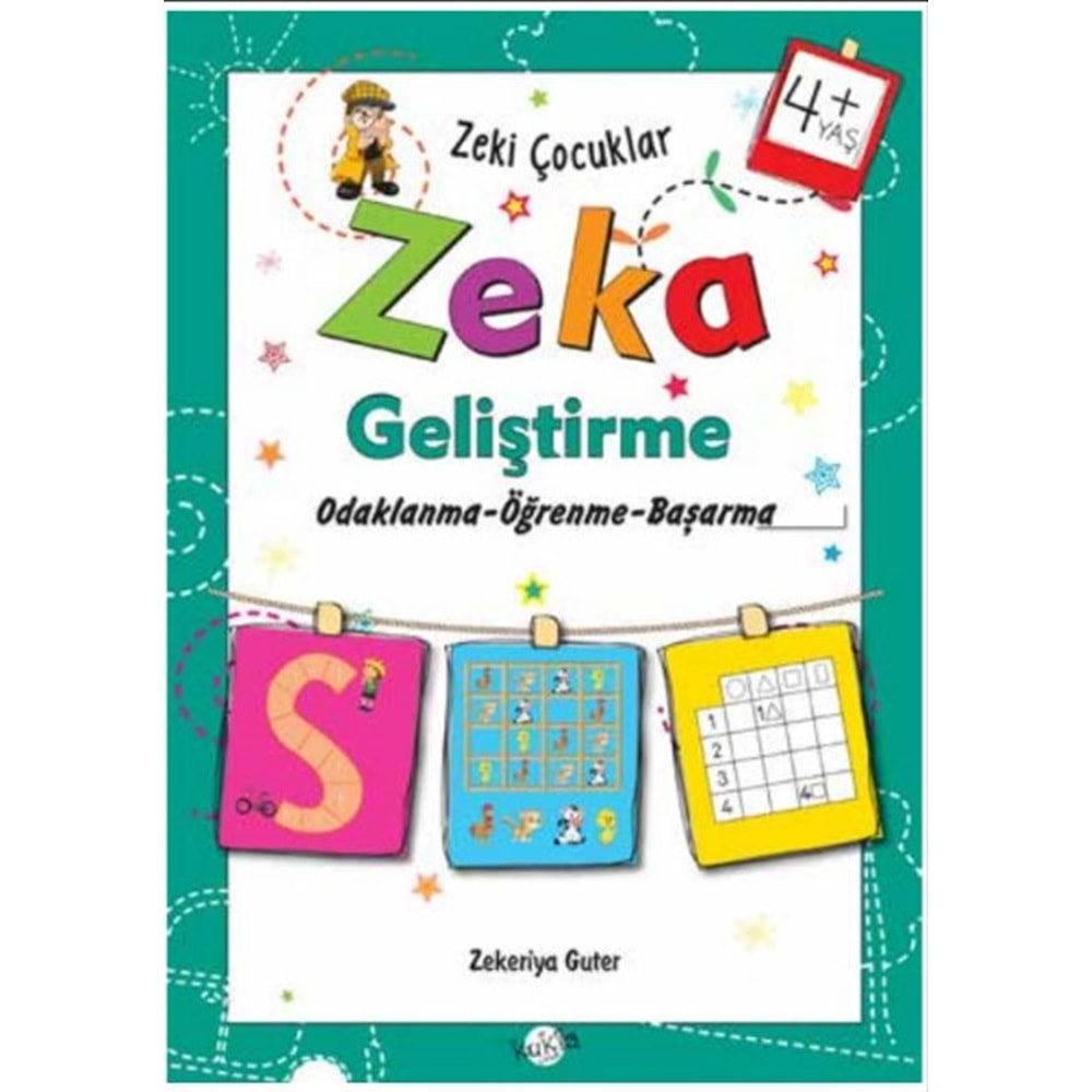 Zeki Çocuklar - Zeka Geliştirme 4+Yaş