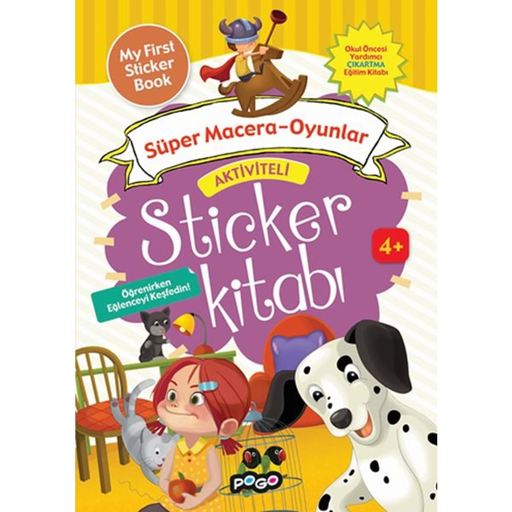 Aktiviteli Sticker Süper Macera - Oyunlar