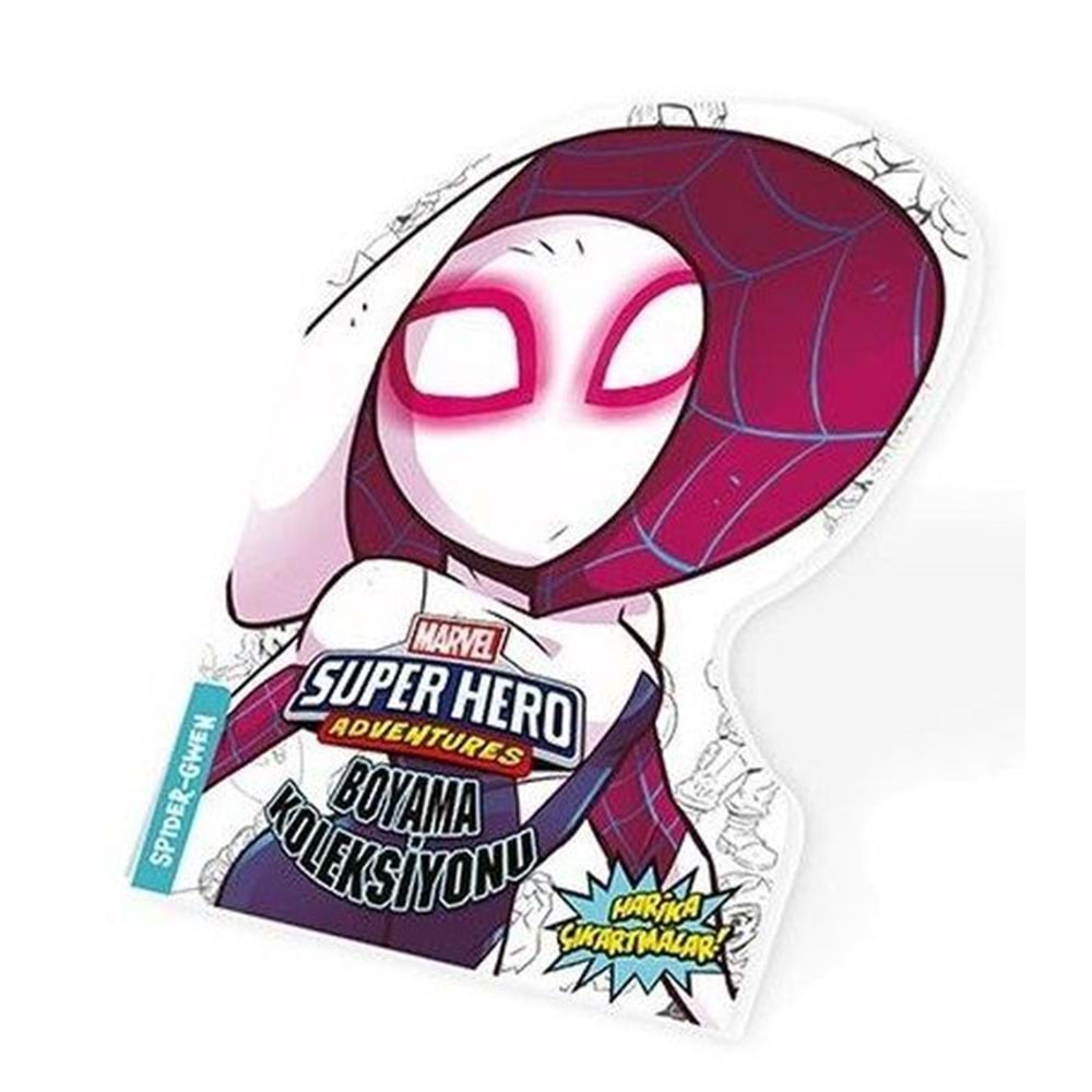 Spider-Gwen - Marvel Süper Kahramanlar Boyama Koleksiyonu