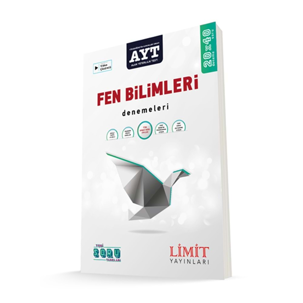 Limit Ayt 20' Li Fen Bilimleri Denemeleri