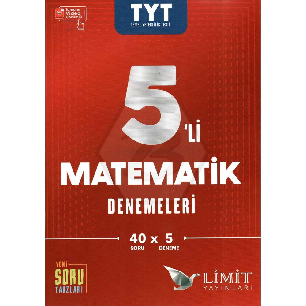 Limit Tyt 5' Li Matematik Denemeleri