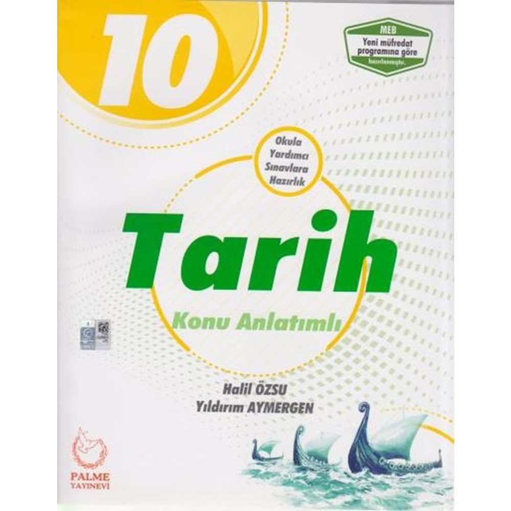 Palme 10. Sınıf Tarih Konu Anlatımlı *Yeni*