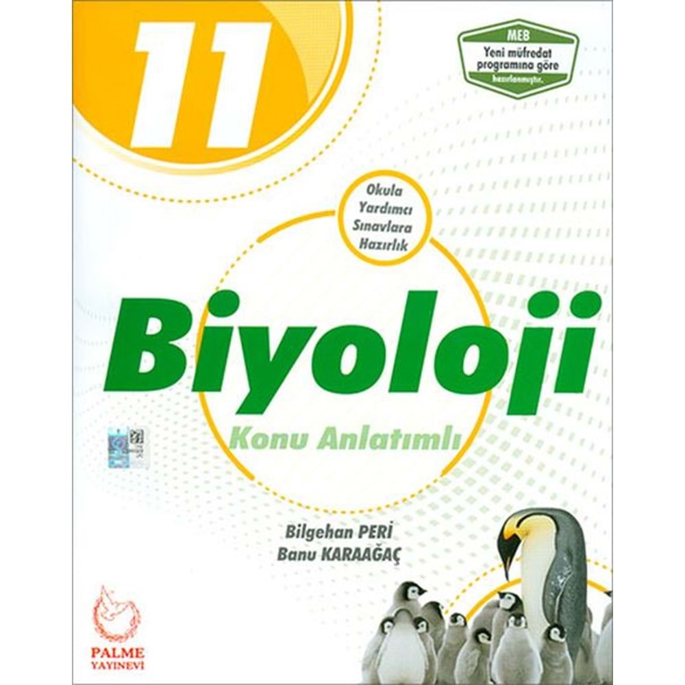 Palme 11. Sınıf Biyoloji Konu Anlatımlı *Yeni*