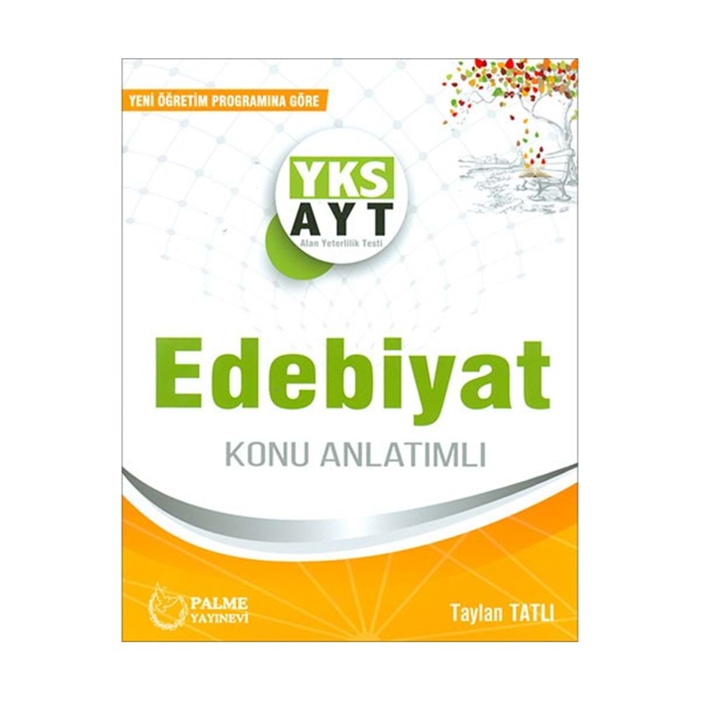 Palme Yks Ayt Edebiyat Konu Anlatımlı Kitabı *Yeni*