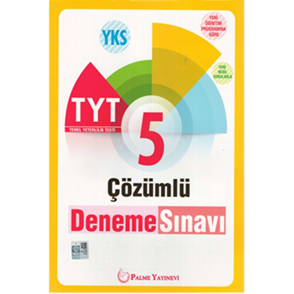 Palme Yks Tyt 5 Çözümlü Deneme *Yeni*