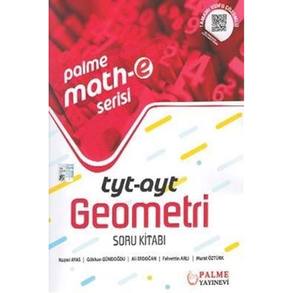 Palme Math-E Serisi Yks Tyt Ayt Geometri Soru Kitabı *Yeni*