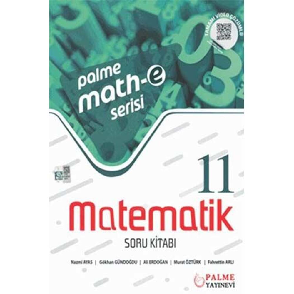 Palme Math-E Serisi 11. Sınıf Matematik Soru Kitabı *Yeni*