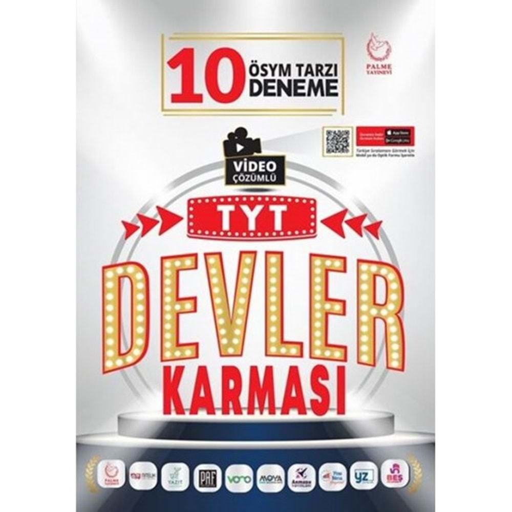 Palme Yks Tyt Devler Karması 10 Deneme Sınavı *Yeni*