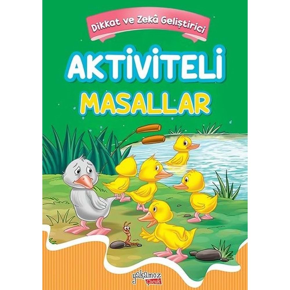 Aktiviteli Masallar 2 Yeşil Hayvanlar
