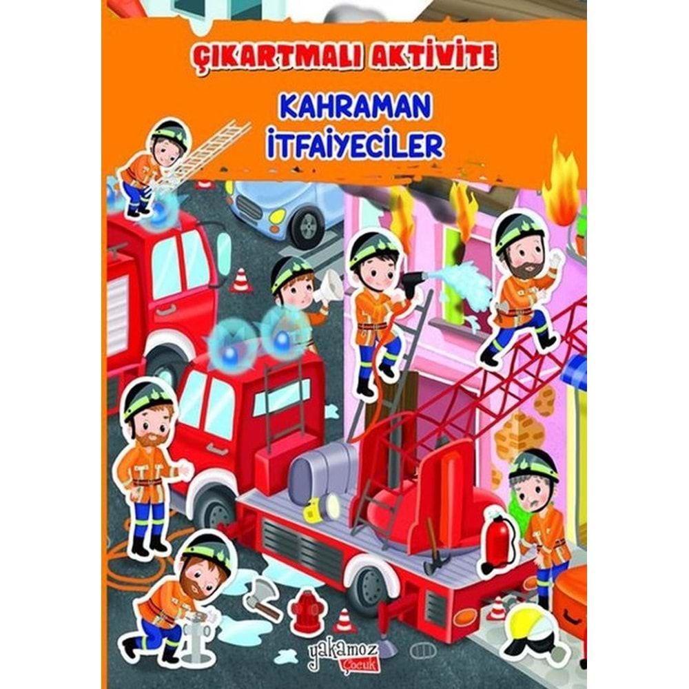 Kahraman İtfaiyeciler - Çıkartmalı Aktivite