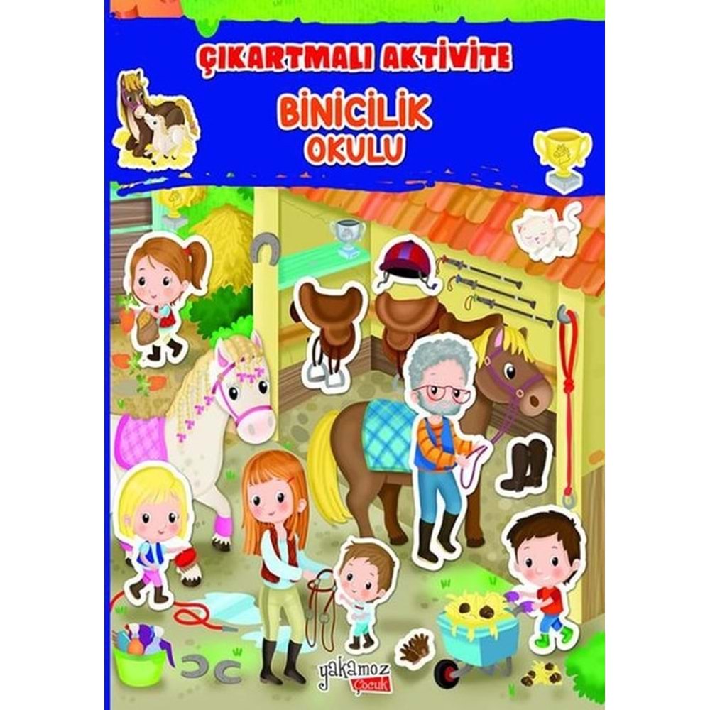 Binicilik Okulu - Çıkartmalı Aktivite