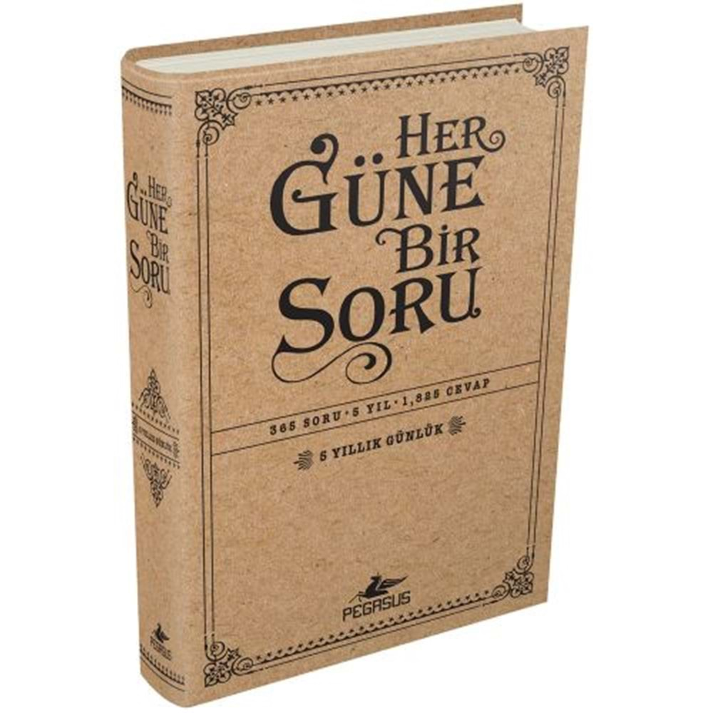 Her Güne Bir Soru 5 Yıllık Günlük