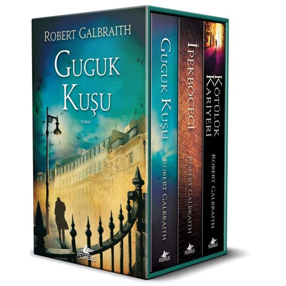 Cormoran Strike Kutulu Özel Set 3 Kitap