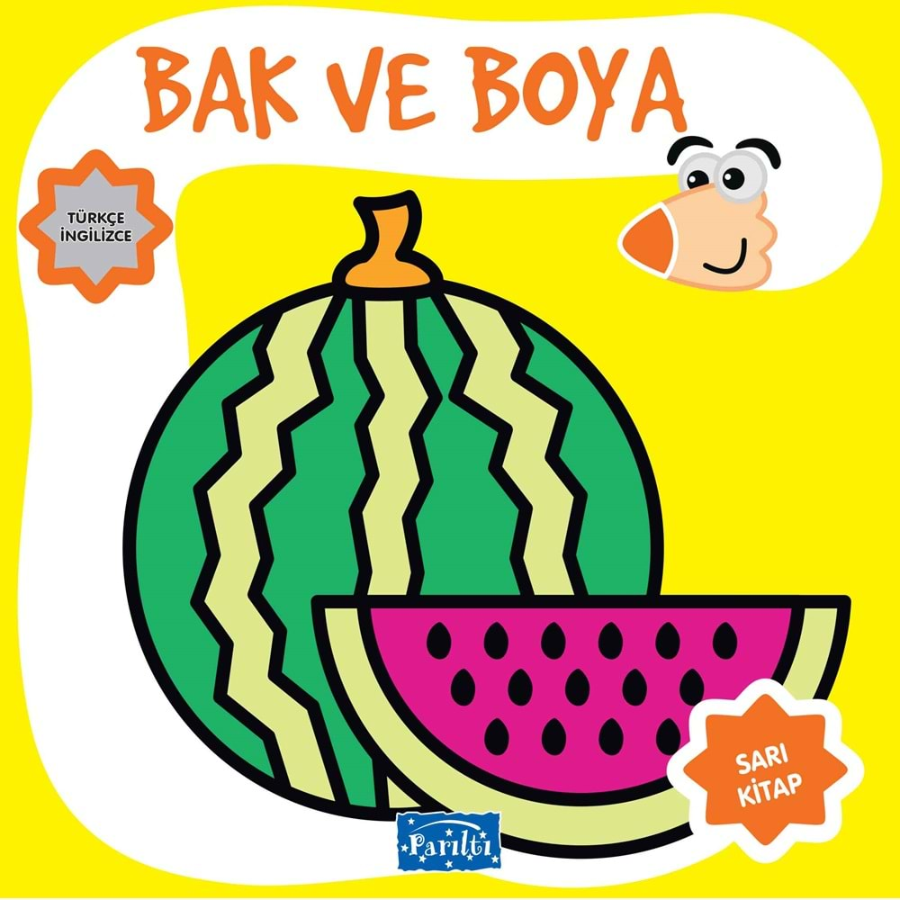 Bak Boya Sarı Kitap