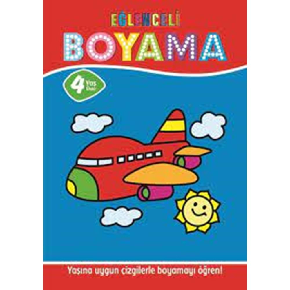 Eğlenceli Boyama 4 Yaş Üstü 4lü Pastel Boya Hediyeli